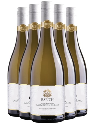 Limited Time Offer Babich Classic White Label Marlborough Sauvignon Blanc 2022 Available for Immediate Shipping