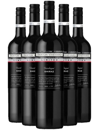 Limited Time Offer Berton Vineyard Gundagai Limited Edition Shiraz 2018 Ready for Shipment