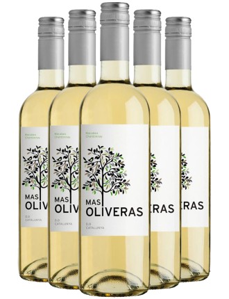 Limited Time Offer Bodegas Roqueta Mas Oliveras Macabeo Chardonnay 2022 Hot New Item