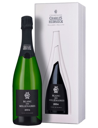 Limited Time Offer Champagne Charles Heidsieck Blanc des Mill��naires 2004 Available for Immediate Shipping