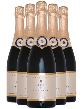 Limited Time Offer Champagne Guy de Chassey Grand Cru Brut NV Fresh Release