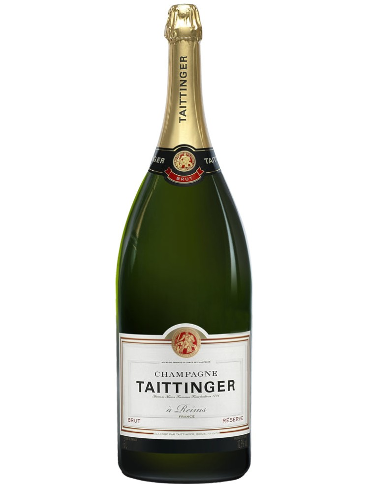 Limited Time Offer Champagne Taittinger Brut Rﾨﾦserve NV | Methuselah (600cl) Fresh Release