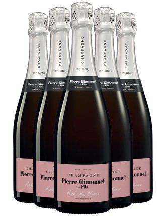 Limited Time Offer Champagne Pierre Gimonnet Cuvﾨﾦe Rosﾨﾦ de Blancs 1er Cru NV Available Now