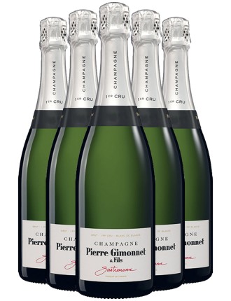 Limited Time Offer Champagne Pierre Gimonnet & Fils Gastronome 1er Cru 2018 New Stock