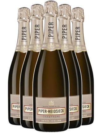 Limited Time Offer Champagne Piper-Heidsieck Cuvﾨﾦe Sublime Demi-Sec (Gift Boxed) In Stock