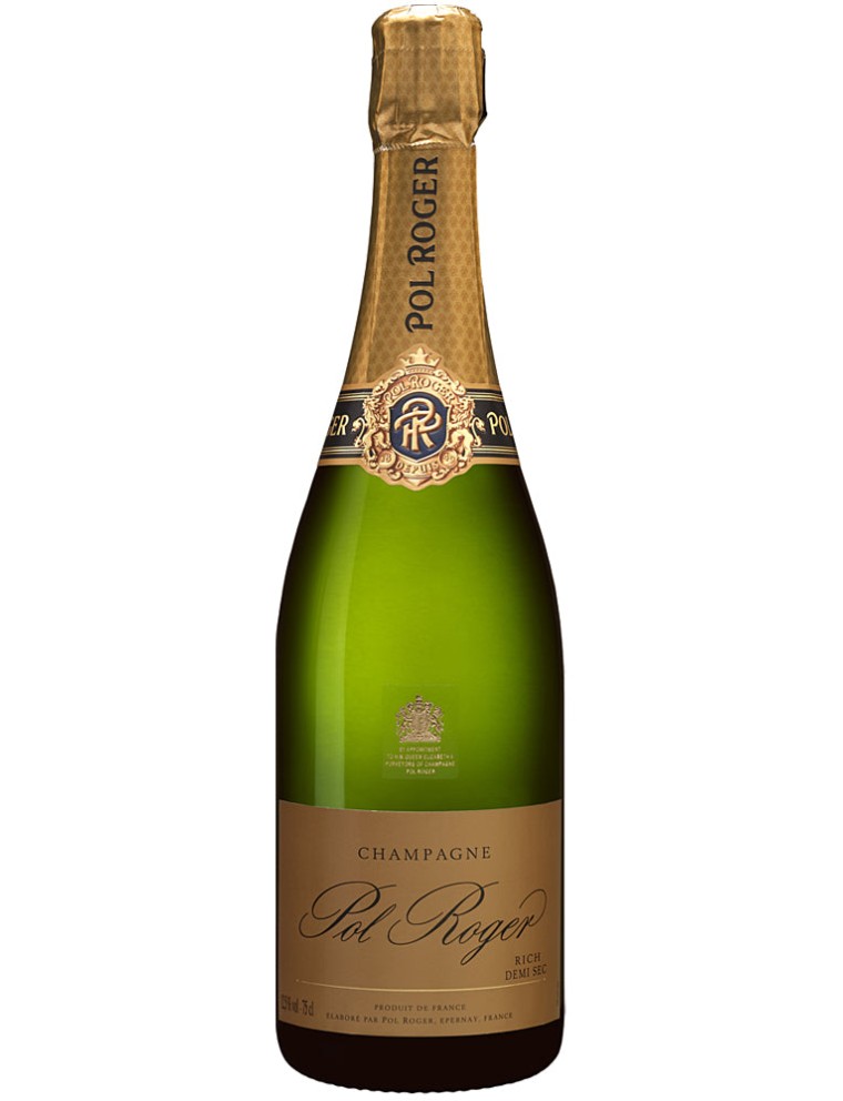 Limited Time Offer Champagne Pol Roger 'Rich' Demi-Sec NV Ready for Shipment