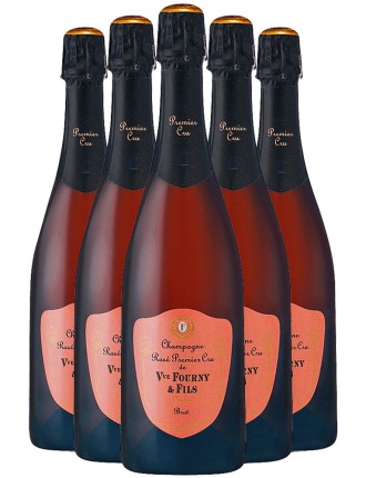 Limited Time Offer Champagne Veuve Fourny Rosﾨﾦ 1er Cru Brut NV On Hand Now