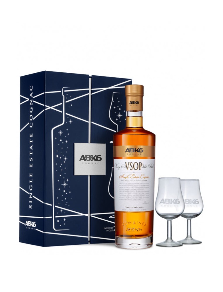 Limited Time Offer ABK6 VSOP Cognac |  2 Glass Gift Box Set