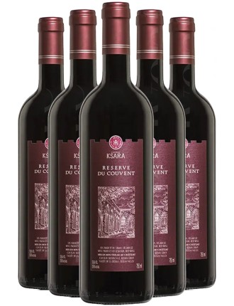 Limited Time Offer Chateau Ksara Rﾨﾦserve du Couvent 2020 Ready for Shipment