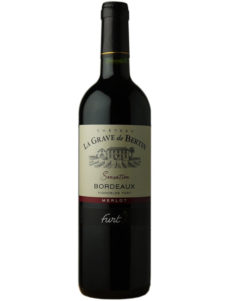 Limited Time Offer Chateau La Grave de Bertin Cuvﾨﾦe Sensation Merlot 2019 Immediate Availability