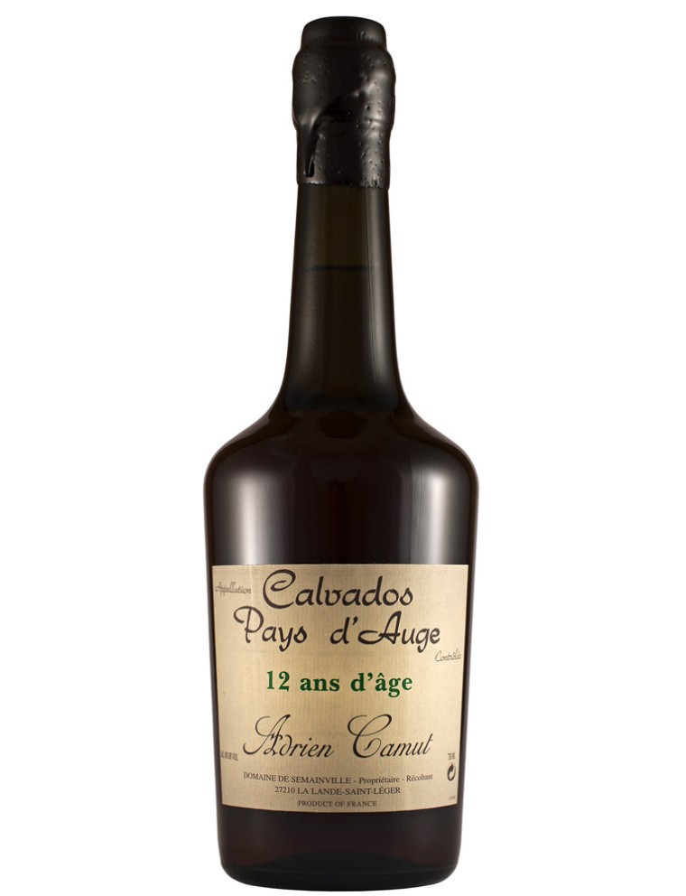 Limited Time Offer Adrien Camut Calvados Pays d'Auge 12 Year Old Hot New Item