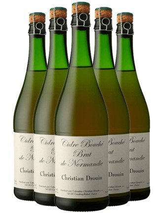 Limited Time Offer Christian Drouin Cidre Bouchﾨﾦ Brut de Normandie On Hand Now