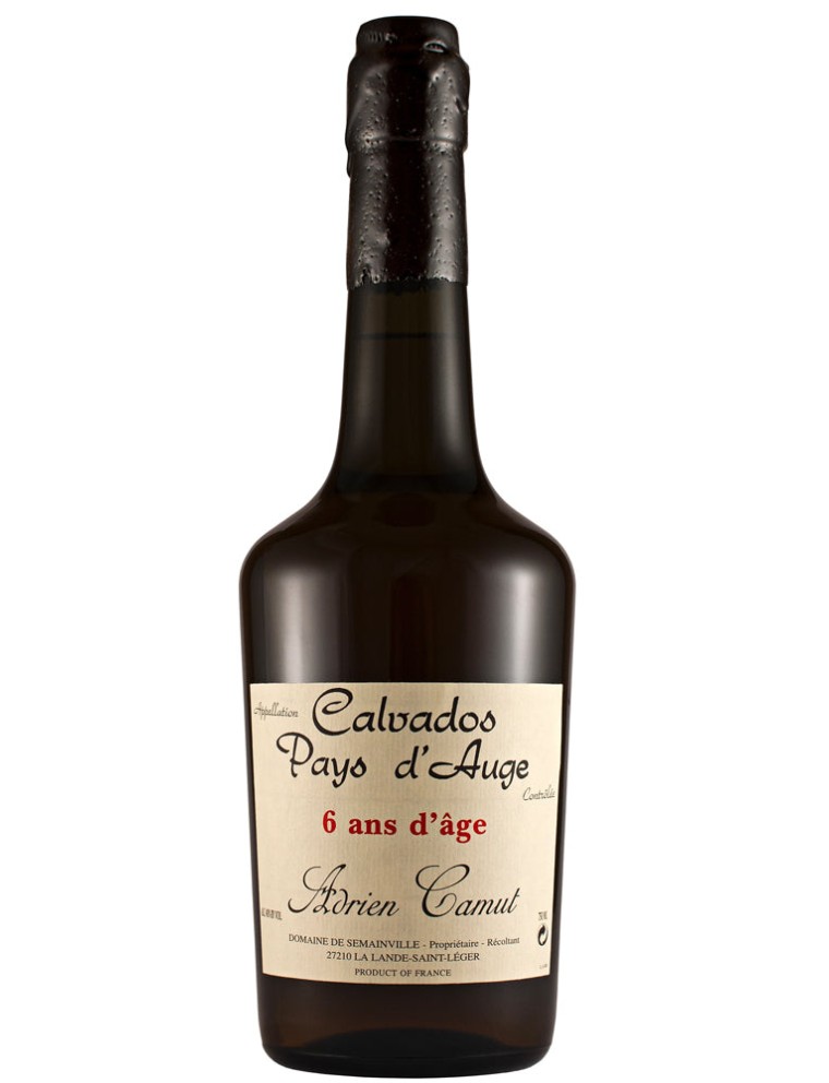 Limited Time Offer Adrien Camut Calvados Pays d'Auge 6 Year Old New Collection