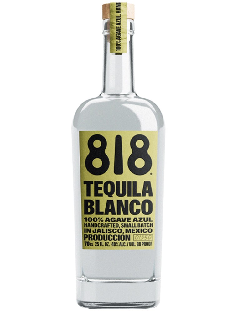 Limited Time Offer 818 Tequila Blanco Available for Immediate Shipping