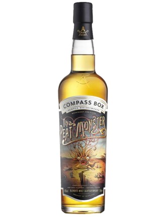 Limited Time Offer Compass Box The Peat Monster Blended Malt Scotch Whisky New Collection