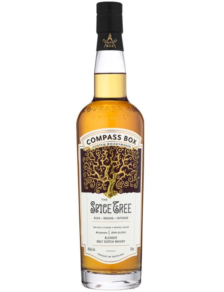 Limited Time Offer Compass Box The Spice Tree Blended Malt Scotch Whisky New Stock