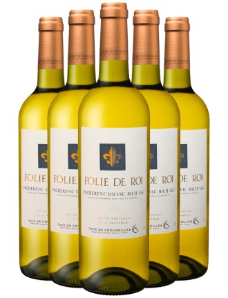 Limited Time Offer Folie de Roi Pacherenc du Vic-Bilh Sec 2018 In Stock