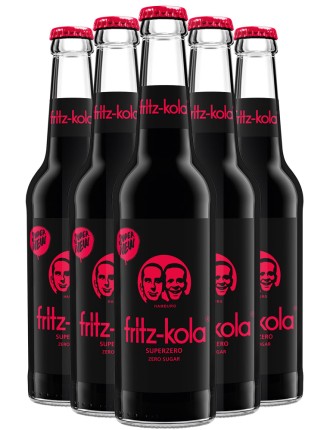 Limited Time Offer Fritz-Kola KOLA Superzero Zero Sugar New Collection