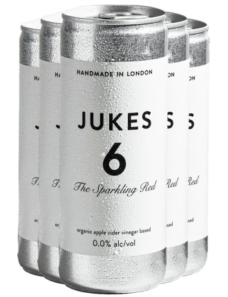 Limited Time Offer JUKES 6 The Sparkling Red Pre-Mixed 250ml Can Just Launched