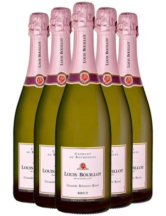 Limited Time Offer Louis Bouillot Crﾨﾦmant de Bourgogne Grande Rﾨﾦserve Rosﾨﾦ Brut NV On Hand Now