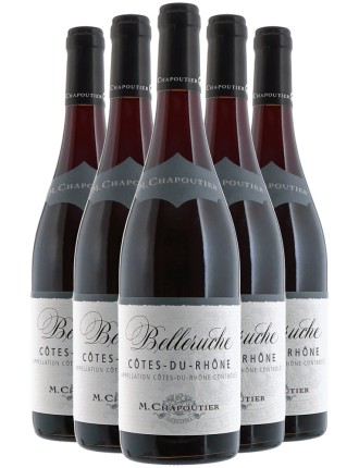 Limited Time Offer M. Chapoutier C?tes-du-Rh?ne 'Belleruche' Rouge 2022 Immediate Availability