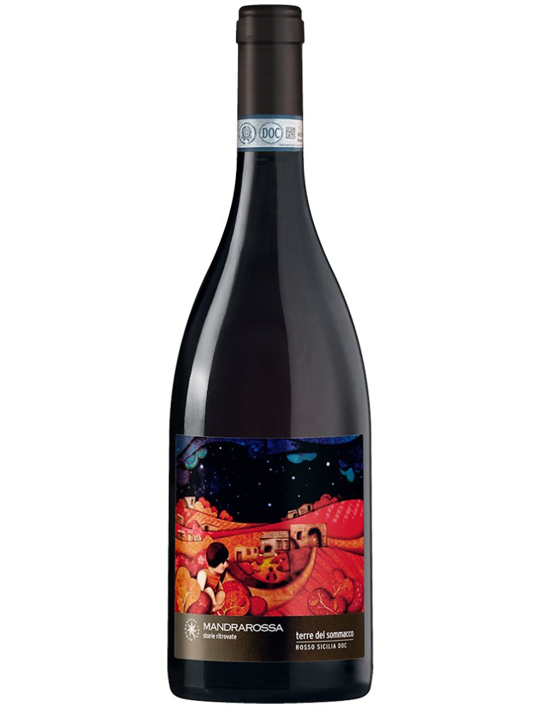 Limited Time Offer Mandrarossa Terre del Sommacco Nero d'Avola 2018 In Stock