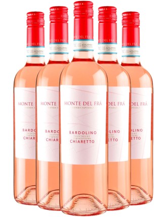 Limited Time Offer Monte del Frﾨﾤ Bardolino Chiaretto Rosﾨﾦ 2023 Immediate Availability