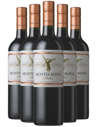 Limited Time Offer Montes Alpha Malbec 2020 Available for Immediate Shipping