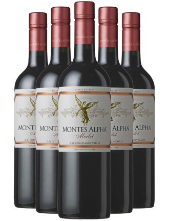 Limited Time Offer Montes Alpha Merlot 2021 New Release