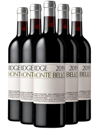 Limited Time Offer Ridge Vineyards Monte Bello 2019 Available Now