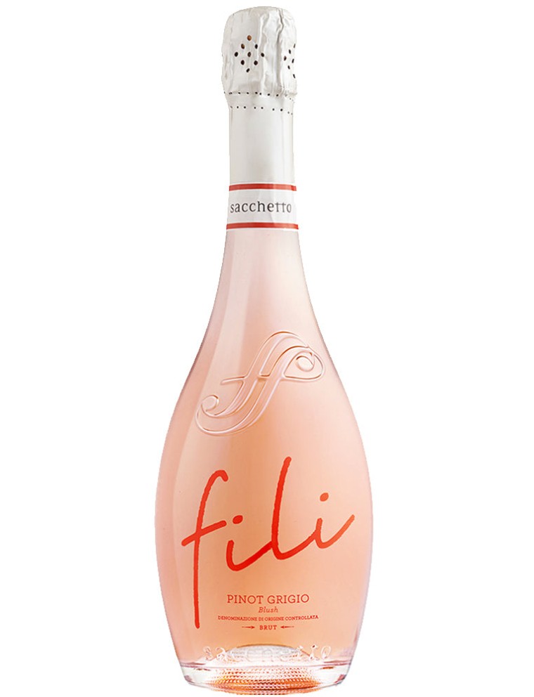 Limited Time Offer Sacchetto Vini Fili Pinot Grigio Rosato Spumante NV Available Now