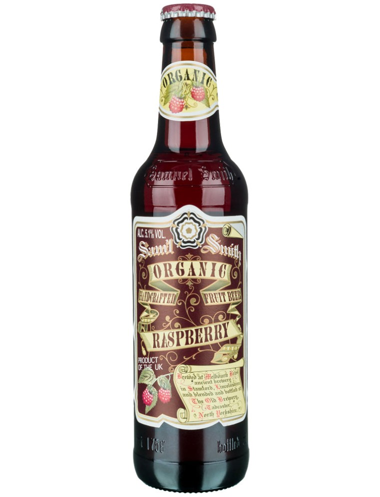 Limited Time Offer Samuel Smith's Organic Raspberry Fruit Beer Ready for Shipment