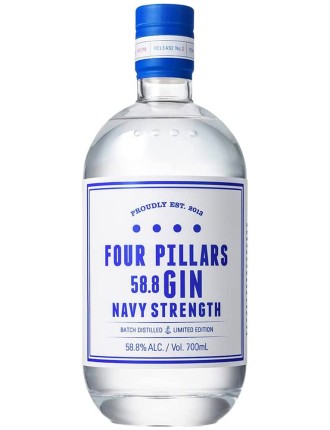 Limited Time Offer Four Pillars Navy Strength Gin