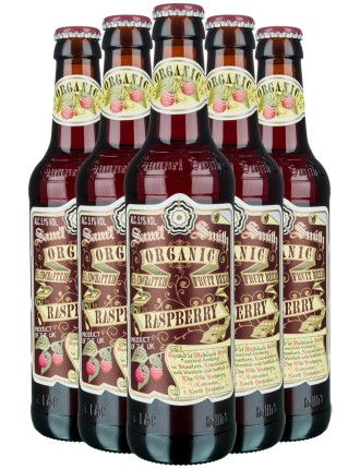 Limited Time Offer Samuel Smith's Organic Raspberry Fruit Beer Ready for Shipment