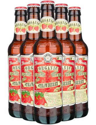 Limited Time Offer Samuel Smith's Organic Strawberry Fruit Beer