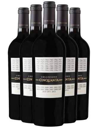 Limited Time Offer San Marzano Collezione Cinquanta Vino Rosso d'Italia NV Available for Immediate Shipping