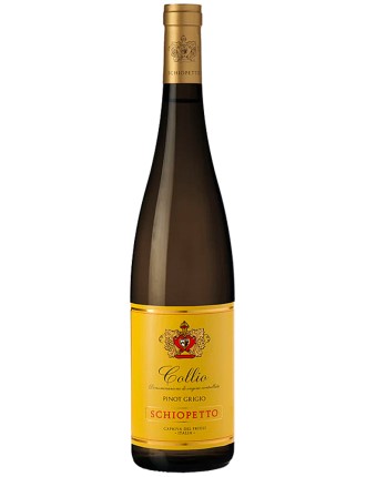 Limited Time Offer Schiopetto 'Collio' Pinot Grigio 2021 Ready for Shipment