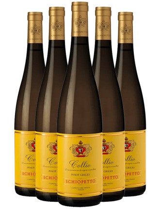 Limited Time Offer Schiopetto 'Collio' Pinot Grigio 2021 Ready for Shipment