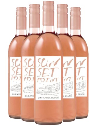 Limited Time Offer Sunset Point Zinfandel Blush 2022