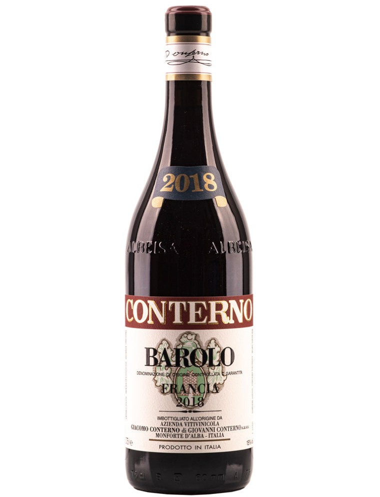 Limited Time Offer Giacomo Conterno Barolo Francia 2018 On Hand Now