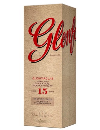 Limited Time Offer Glenfarclas 15 Year Old Highland Single Malt Scotch Whisky Tasting Pack New Collection