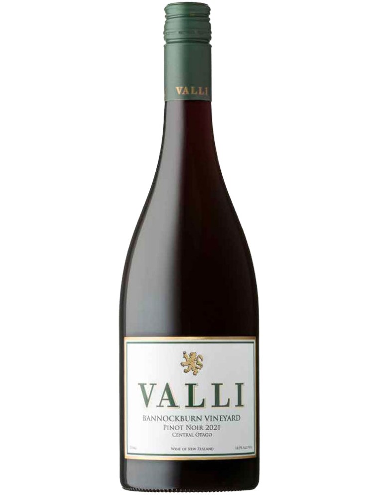 Limited Time Offer Valli Bannockburn Vineyard Pinot Noir 2021 Just In