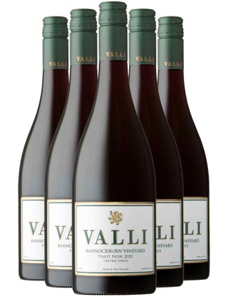 Limited Time Offer Valli Bannockburn Vineyard Pinot Noir 2021 Just In