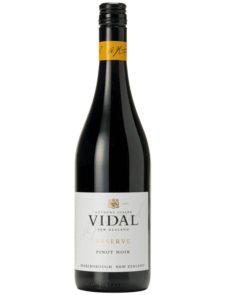 Limited Time Offer Vidal Reserve Marlborough Pinot Noir 2019 On Hand Now