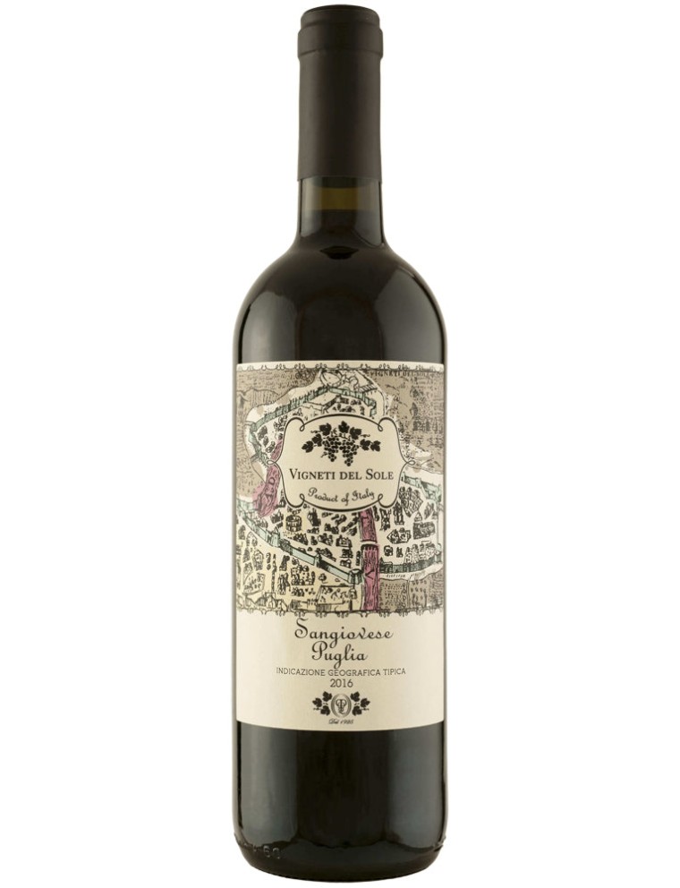 Limited Time Offer Vigneti del Sole Sangiovese di Puglia 2022 New Stock