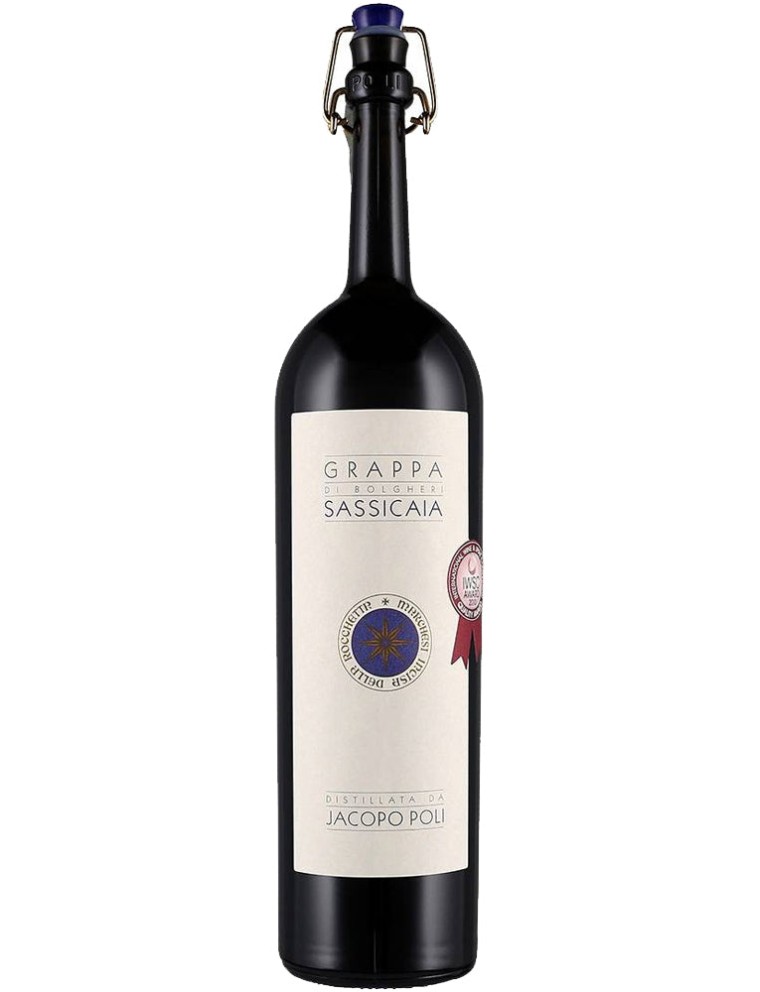 Limited Time Offer Grappa di Barili di Sassicaia In Stock