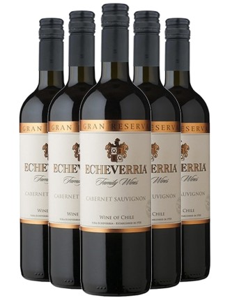 Limited Time Offer Vi?a Echeverrﾨﾪa Cabernet Sauvignon Gran Reserva 2020 Available for Immediate Shipping