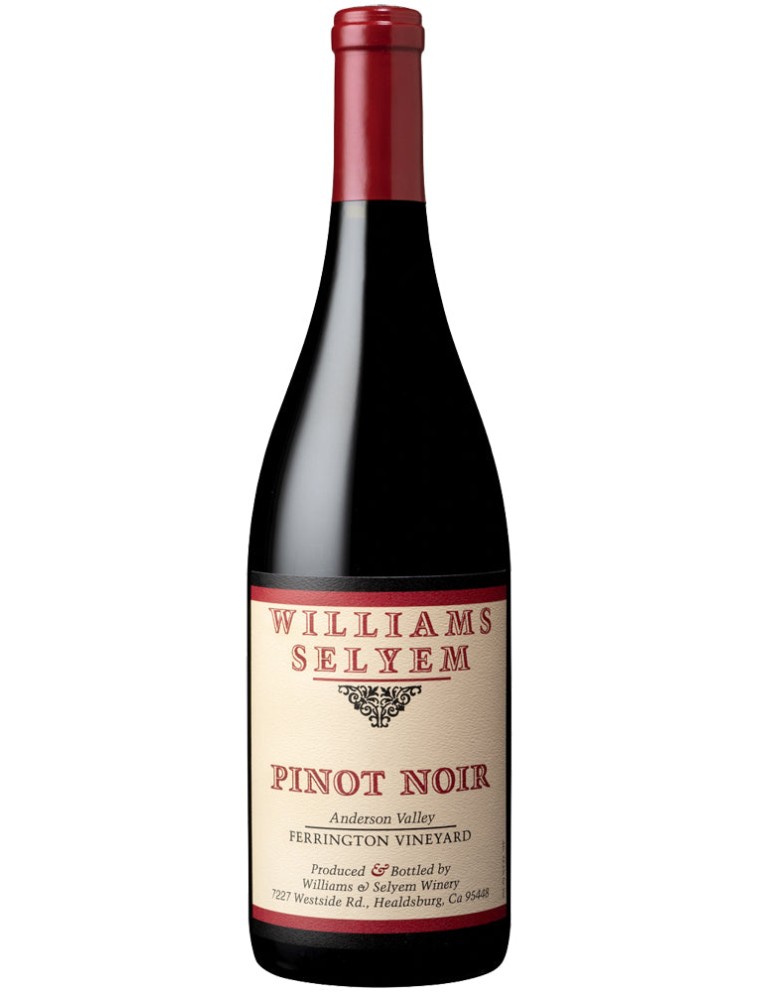 Limited Time Offer Williams Selyem Ferrington Vineyard Pinot Noir 2019 Latest Edition