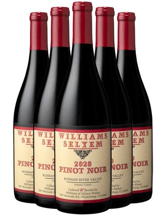 Limited Time Offer Williams Selyem Russian River Valley Pinot Noir 2020 On Hand Now