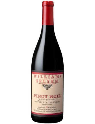 Limited Time Offer Williams Selyem Westside Road Neighbors Pinot Noir 2021 Immediate Availability